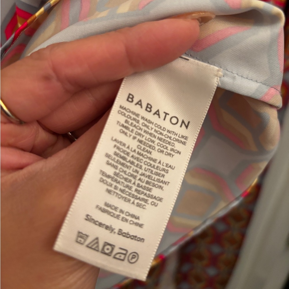 Babaton Multicolor Geometric Dress - Picture 8 of 9